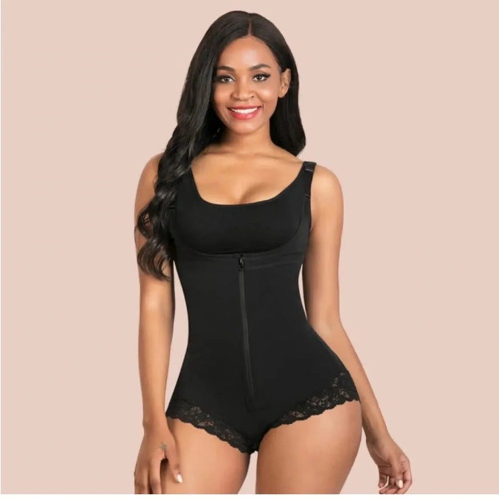 SHAPERX Shapewear for‎ Women Fajas Colombianas Tummy Control Bodysuit Medium